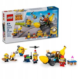 Lego Minionki 75580 Minionki I Bananowóz 136 Elementy
