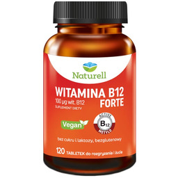Naturell Witamina B12 Forte, 120 tabletek
