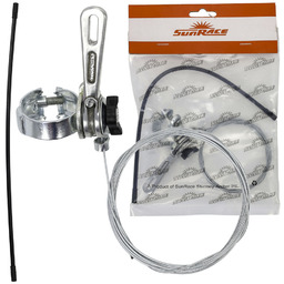 Sunrace Dźwignia przerzutki SLR03 płynna z obejmą