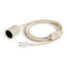 Lampa Stołowa HAY, COMMON, szary, salon, tworzywo sztuczne