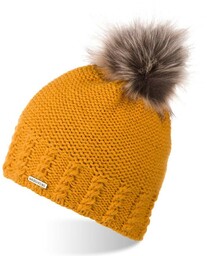Czapka damska zimowa Brdrene cz23 miodowa 9943