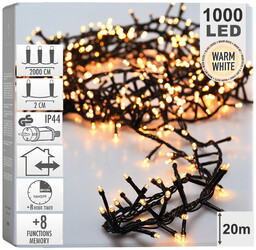 Lampki choinkowe 1000 LED 20 m