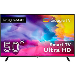Telewizor Kruger&Matz 50'' UHD Google TV DVB-T2/T/C H.265