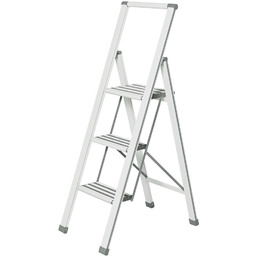 WENKO Aluminiowa drabina, 3-stopniowa
