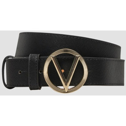 VALENTINO Czarny damski pasek Hampton