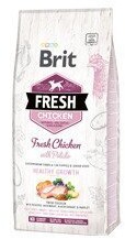 Sucha karma dla psa kurczak BRIT FRESH PUPPY