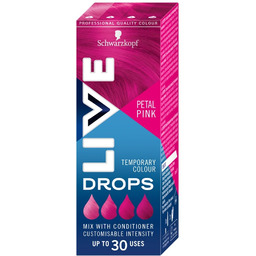 Live Drops krople do nietrwałej koloryzacji włosów Petal