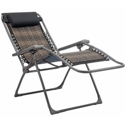 MIRPOL Leżak Delux C3029RA (MG) Brązowy