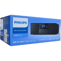 Wieża MiniWieża Radioodtwarzacz Radio Cyfrowe Philips TAM6805 Dab+