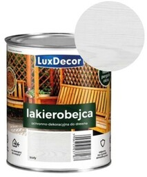 LUXDECOR Lakierobejca do drewna biały 2,2L
