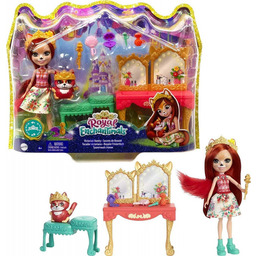 Mattel, Royal Enchantimals, lalka, zestaw historyjka