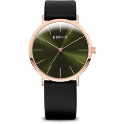 Zegarek BERING 13436-469. Kwarcowy, Kolor zielony. Mężczyzna.
