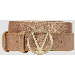 VALENTINO Złoty pasek damski Hampton