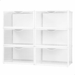 AKTIVE Max Home Plastikowe pudełka na buty, zestaw