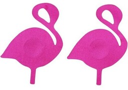 Naklejki na sutki w kształcie flamingów - Różowy