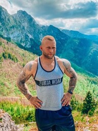 Tank top szary Furia Wear męski