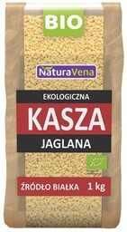KASZA JAGLANA BEZGLUTENOWA BIO 1 KG - NATURAVENA