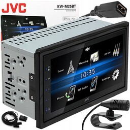 Radio Samochodowe Jvc Dotykowe Bluetooth 2 Din