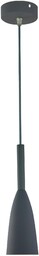 Lampa wisząca Solin wisząca 1xE27 szara LP-181/1P GR