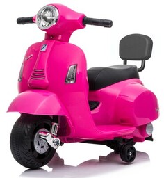 SUN BABY Motorek elektryczny Scooter Vespa z oparciem