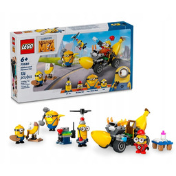 Lego Despicable Me 4 75580 Minionki i bananowóz