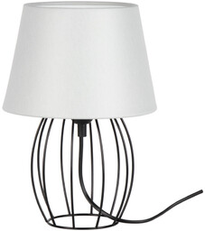 Lampa stołowa Merano 1xE27 maks. 25W Czarny metal/czarny