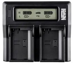 Newell LCD Dual Charger do akumulatorów NP-FP50 Ładowarka