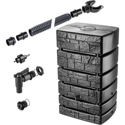 Zbiornik na deszczówkę Covolo 500L + zestaw przyłączeniowy