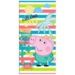 Ręcznik 70x140cm szybkoschnący Świnka Peppa, George