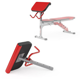 Modlitewnik do ćwiczeń ławek z asekuracją KSSL013/2