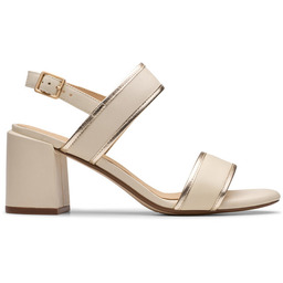 Sandały Clarks Ezoria Sling 26181301 Beżowy