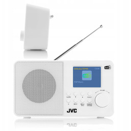 Radio przenośne Jvc RA-E611W-DAB Cyfrowe Dab+ Fm Budzik