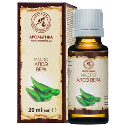 Olej Aloesowy, 100% Naturalny, Aromatika, 20ml