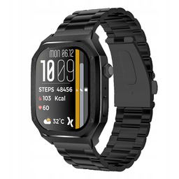 Smartwatch Maxcom FW65 Iron S Czarny Amoled Always-on