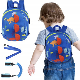 Szelki bezpieczeństwa dla dzieci niebieski