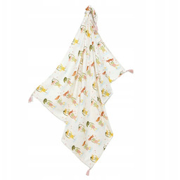 Otulacz Bamboo Frogs L 110x140cm La Millou