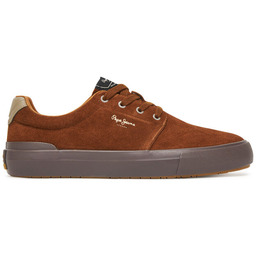Sneakersy Pepe Jeans Ben Casual M PMS300002 Brązowy