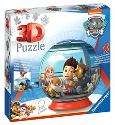 RAVENSBURGER Puzzle 3D Psi Patrol 12186 (72 elementy)
