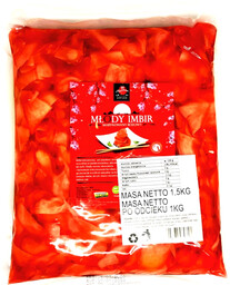 Imbir marynowany różowy 1kg - Sakura
