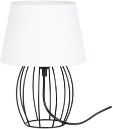 Lampa stołowa Merano 1xE27 maks. 25W Czarny metal/czarny
