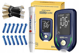 Diagnostic Gold Care, zestaw do pomiaru poziomu glukozy