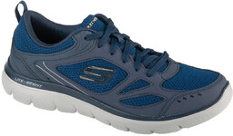 Skechers Summits-South Rim 52812-NVY, Męskie, buty treningowe, Granatowy