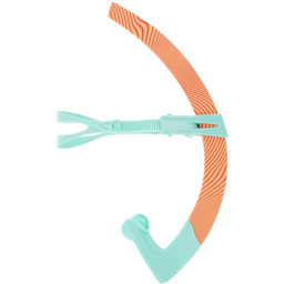 Fajka do pływania aqua sphere snorkel focus niebiesko/pomarańczowy