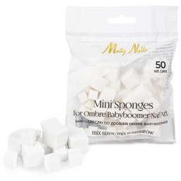 Zestaw mini gąbek do zdobień ombre babyboomer Molly