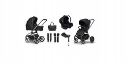 Wózek Wielofunkcyjny Giro 4w1 Ebony Black 0-22KG Fotelik