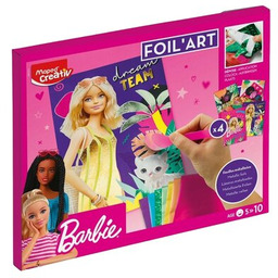 Zestaw kreatywny MAPED CREATIV Foil Art Barbie 907074