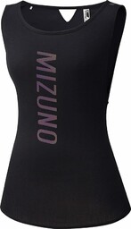 Mizuno Męska koszulka bez rękawów Dryaeroflow, czarna, M
