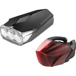 KROSS Zestaw lampek rowerowych Lumi Set II RABAT