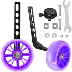 Kółka boczne do roweru diody led koła rower