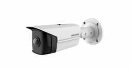 Zewnętrzna kamera panoramiczna IP Hikvision z 2 obiektywami
